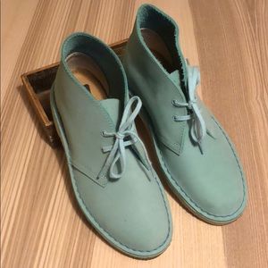 sky blue desert clarks
